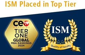 Erneut Spitzenposition im globalen MBA-Ranking für die ISM